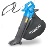 Hyundai 3000W Electric Leaf Blower Vacuum & Mulcher, 3-in-1 Garden Leaf Vacuum, 45L Collection Bag, Variable Speed