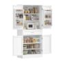 Hzuaneri Kitchen Pantry Cupboard