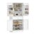 Hzuaneri Kitchen Pantry Cupboard