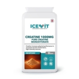 ICEVIT Creatine Monohydrate 3000mg, 90 Vegan Tablets – £7.19 S&S