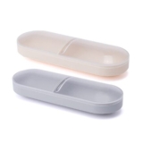 IKAAR Portable Cotton Buds Storage Box with Lid Pack 2