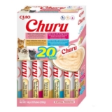 INABA Churu Cat Treat, Tuna & Chicken Variety, 20 Sticks – £8.24 S&S
