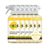 INEOS Cleaning Antibac Spray, Multi-Room, Scilian Lemon, 750ml x 6 – £11.11 S&S