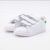 INFANT Adidas White & Green Stan Smith Trainers Selected Sizes
