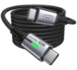 INIU USB C Cable, 2m 100W Fast Charging USB C to USB C cable – Discount at Checkout – Sold by EAFU / FBA