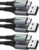 INIU USB C Charger Cable, 3 Pack 0.522m USB A to USB C 3.1A Fast Charging, Braided, Black – Sold by SimpleLife LLC / FBA
