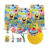 INKEE Spongebob Squarepants Bath Bombs 3-Pack Surprise Figures – £7.39 S&S