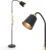 INMOZATA Floor Lamp, Retro Arch Standing Lamp, Adjustable Head Reading Floor Lamps for Living Room, Bedroom, Office, E27 Socket
