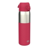 ION8 Lightweight Steel Water Bottle, 600ml, Leak-Proof, Dishwasher Safe