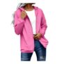 IQYU Womens Navy Waterproof Hooded Raincoat Packable