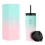 IRON FLASK Nomad Tumbler 590 Ml, 2 Lids, Vacuum Insulated