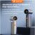 ISULIFE Portable Turbo Handheld Fan, 100 Winds Speeds Adjustable, 9000 mAh Rechargeable Battery, w/code sold by JISULIFE