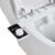 Ibergrif M41050 Bidet Attachment for Toilet UK, Non-Electric Cold Water Bidet Toilet Seat Attachment with Pressure Controls