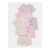 Ice Cream Short Pyjamas 3 Pack 0-3 Months