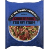 Iceland Chinese Pork Stir Fry Strips 500g