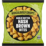Iceland Ridiculously Crispy Garlic Butter Hash Brown Bites 700g