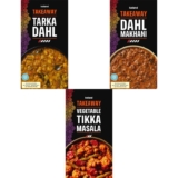 Iceland Takeaway Vegetable Curries – Tarka Dhal , Dahl Makhani or Vegetable Tikka Masala ( Online / Frozen / 350G to 375G )