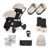 Ickle Bubba Virgo Twin 12-Piece Pram