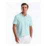Icons Tipped Polo Shirt in Plume