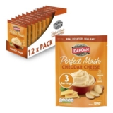 Idahoan Cheddar Potato Mash, Gluten Free & Vegetarian, 12-Pack – £14.25 S&S