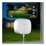 IdeaBeam Window Camera: AI Color Night Vision, Motion, Audio, WiFi