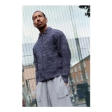 Iets frans… Blue Chenille Zip-through Jumper