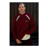 Iets frans… Sports Zip-through Mesh Knit Jumper