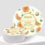 Ikeda Car Air Fresheners: White Musk Scent Circular Gel – 2 pack