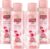 Imperial Leather Pampering Mallow & Rose Milk Bath Soak, Rich Indulgent Lather & Long Lasting Luxury Fragrance, Vegan & Cruelty Free 4 x 500ml