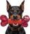 Indestructible Dog Toys for Aggressive Chewers, 100% Nylon Strong Chew Toys for Large Dogs, Durable Tough Dog Toys for Medium & Large Breed, Long Lasting Beef Flavour Dog Toy for Boredom