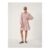 Ines Godet Skirt Crinkle Mini Dress