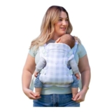 Infantino Flip 4-in-1 Convertible Baby Carrier, Adjustable, Gingham
