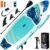 Inflatable Stand UP Paddle Board, 106 x 33 x 6 Paddle Board with Backpack, Pump, non slip Mat, Phone Case Ultra-Light Paddle Boards for Adults