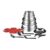 Ingenio Emotion L897SM74 22-Piece Stainless Steel Pan Set