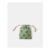 Initial Floral Print Drawstring Bag Multi