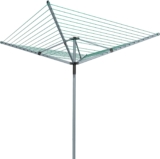 Innotic 50M Clothes Dryer Rotary Washing Line, 4 Arm Large Folding Heavy Duty Clothes Dryer Airer for Outdoor & Garden, 20KG Max Capacity, with Metal Ground Spike