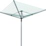 Innotic 50M Clothes Dryer Rotary Washing Line, 4 Arm Large Folding Heavy Duty Clothes Dryer Airer for Outdoor & Garden, 20KG Max Capacity, with Metal Ground Spike