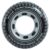Intex Giant Tyre Swim Ring 91cm, Inflatable Pool Tube with Realistic Car Tyre Print, Black Water Float