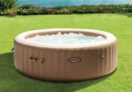 Intex PureSpa Bubble 8 Person Inflatable Hot Tub Spa – 170 Bubble Jets, 2200W Heater, Hard Water System – Discount at Checkout