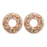 Intex Sprinkle Donut Tube Toy, Nylon, 39in X 25in, Pack-2