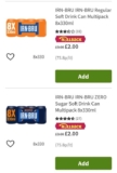 Irn Bru 8 Packs x 330ml – Regular / Zero Sugar