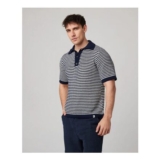 Island Crochet Button Polo Shirt-S,M and XL Only