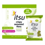 Itsu Seaweed Thins Wasabi Crispy Snacks 32 X 5g – £11.61 S&S