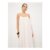 Ivory Ring Detail Midi Dress