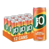 J2O Orange & Passionfruit Juice Blend 250ml Can 12 Pack