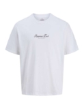 JACK & JONES Cotton Jormarina Tee SS Crew Neck Tg, Bright White, Medium