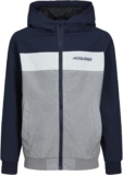 JACK & JONES Kids Hooded Long Sleeve Bomber Jacket