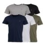 JACK & JONES Mens JXJ Five Pack T-Shirts