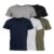 JACK & JONES Mens JXJ Five Pack T-Shirts