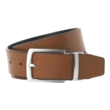 JACK & JONES Mens Jacrio Reversible Leather Belt Black 105